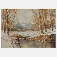 O. Wurster, Winterlandschaft111