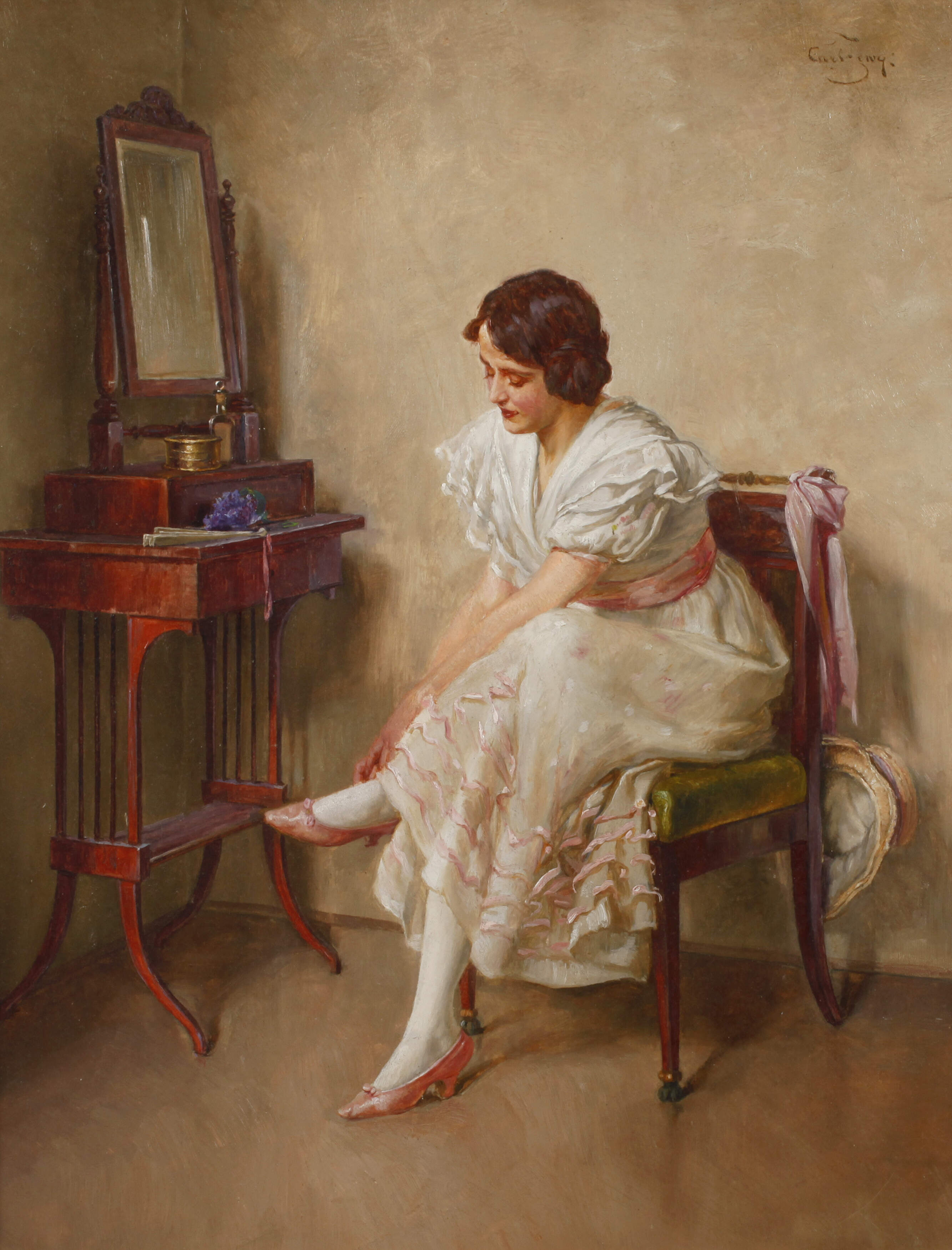 Prof. Karl Zewy, "Zum Ball"