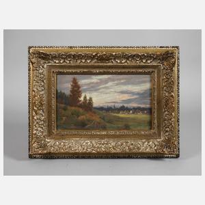 Carl Zopf, Abendlandschaft