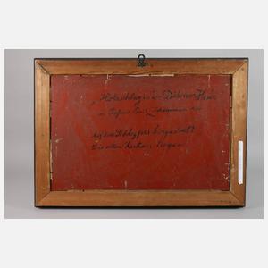 Prof. Emil Zschimmer, Holzschlag in der Dübener Heide