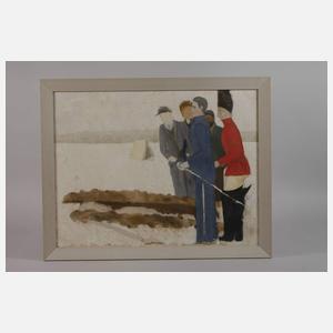 Das Begräbnis auf dem Feld