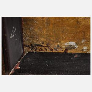 An der Pferdetränke