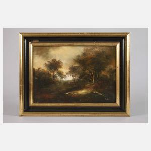 Landschaft im Abendlicht