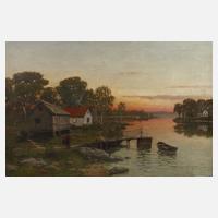 Sonnenuntergang am See111