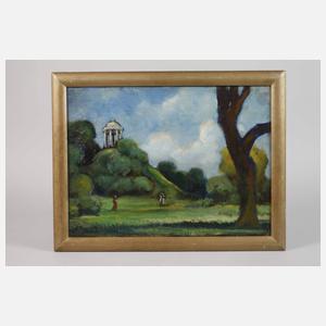 Der Monopteros im Englischen Garten