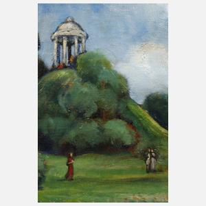 Der Monopteros im Englischen Garten