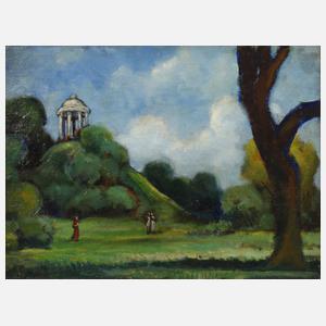 Der Monopteros im Englischen Garten