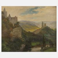 "Blick auf Rudelsburg und Saaleck"111