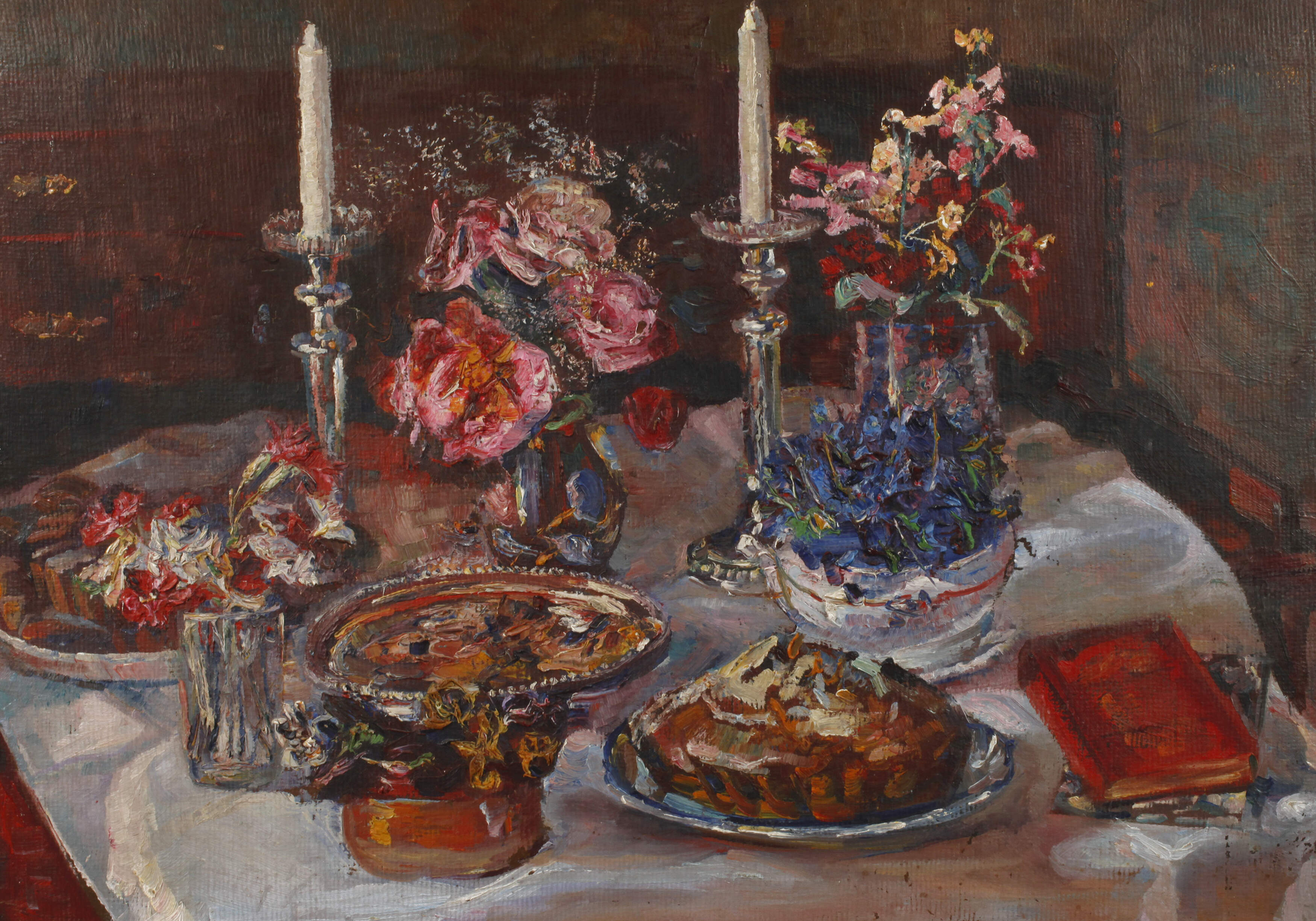 Expressives Tafelstillleben