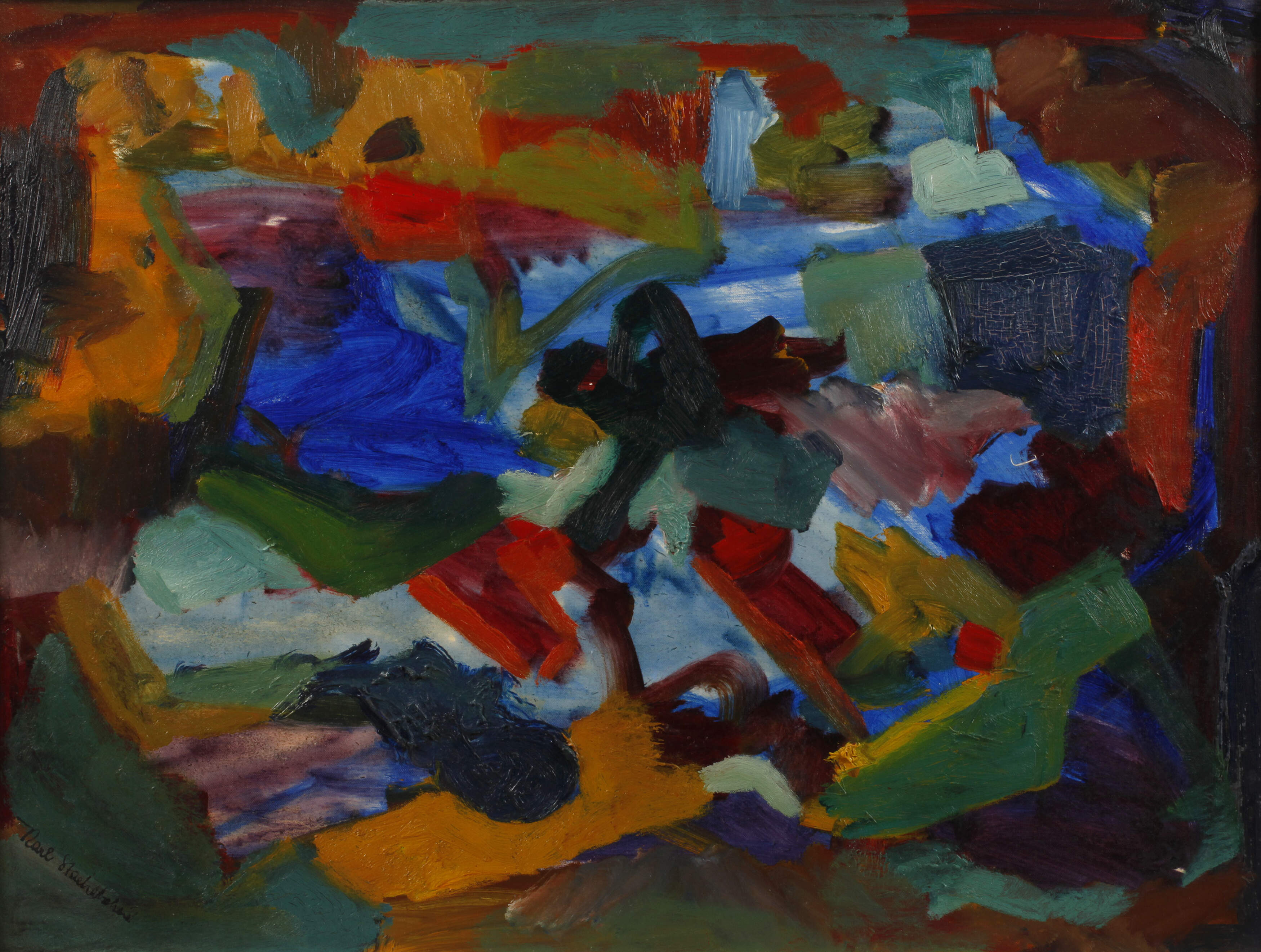 Karl Stachelscheid, Abstrakte Komposition