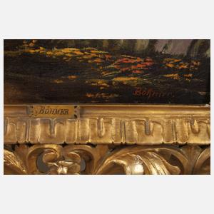 Geschnitzter Florentiner Prunkrahmen