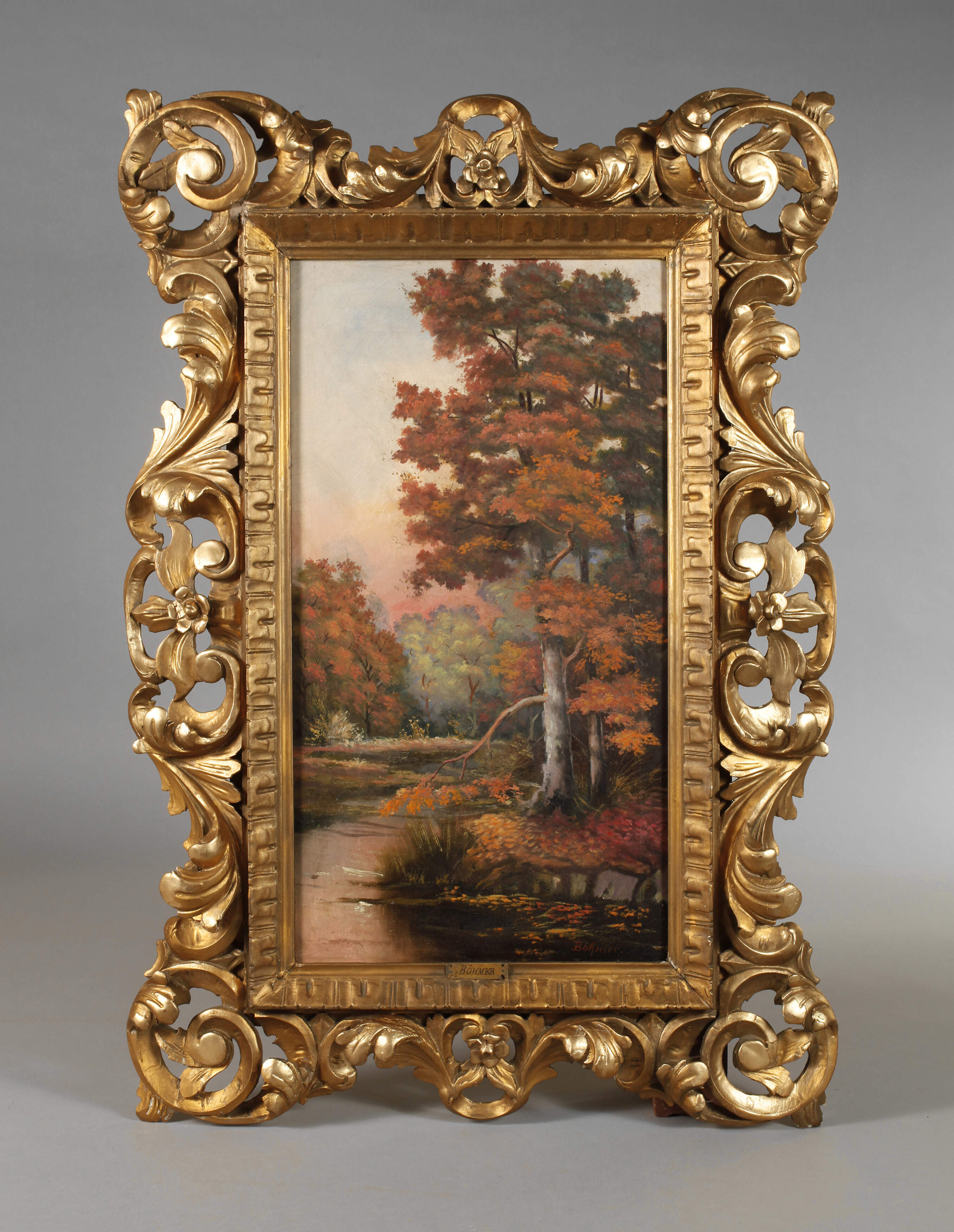 Geschnitzter Florentiner Prunkrahmen