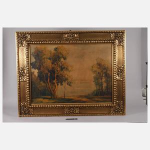 Großer Goldstuckrahmen