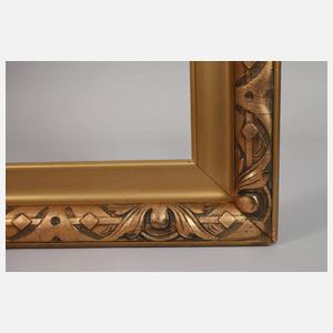 Jugendstil-Goldstuckleiste