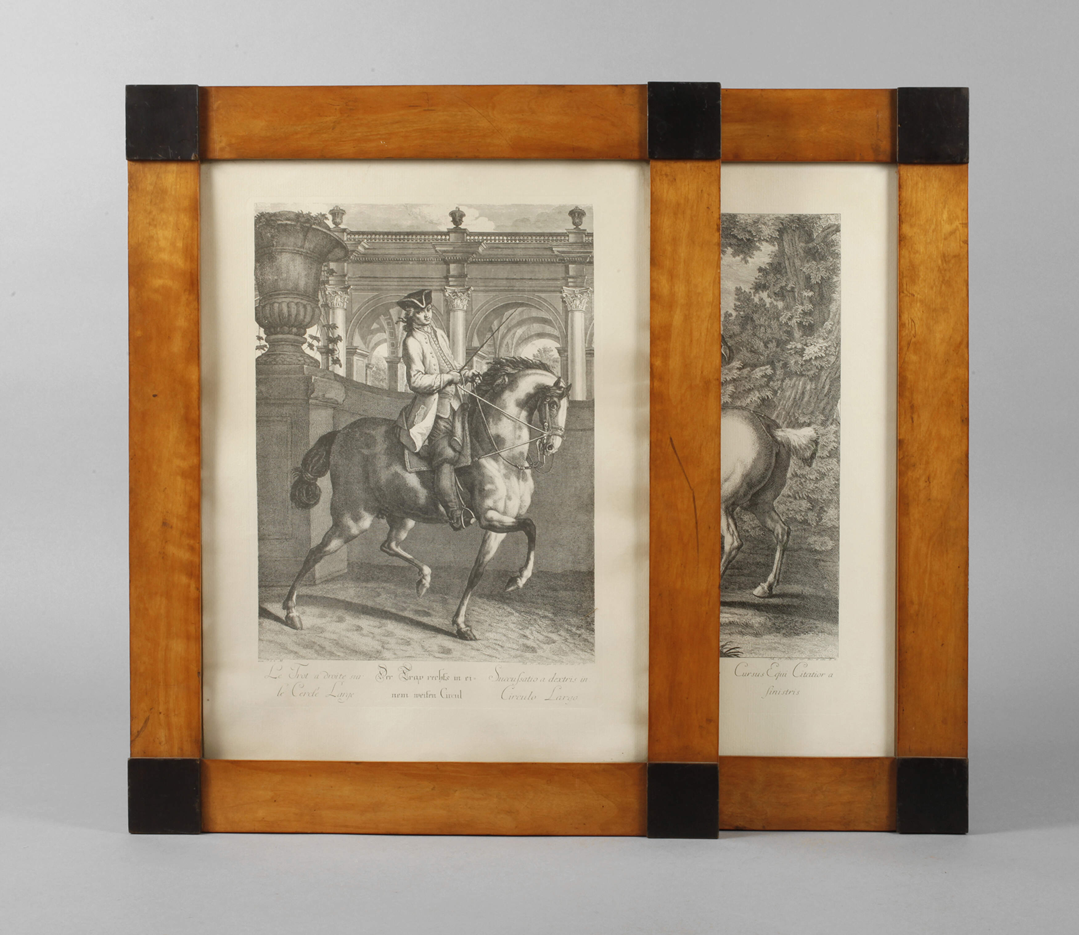 Paar Biedermeierrahmen