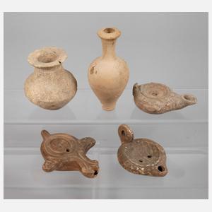 Konvolut historische Keramik