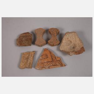 Konvolut antike Artefakte