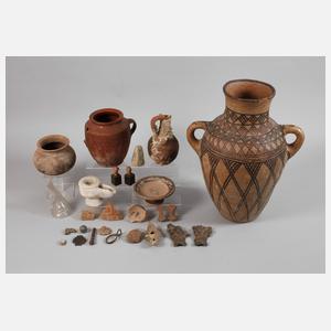 Konvolut antike Artefakte