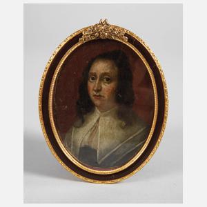 Miniaturportrait Barock