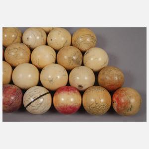 Konvolut Billardkugeln