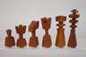 Satz Schachfiguren