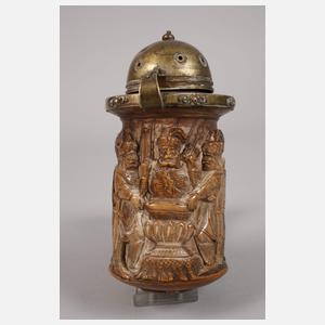 Geschnitzter Pfeifenkopf