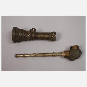 Konvolut Pfeifen und Zigarettenspitzen