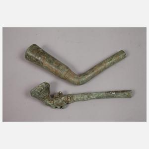 Konvolut Pfeifen und Zigarettenspitzen