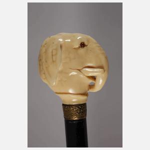 Figürlicher Spazierstock