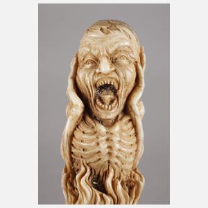Spazierstock Memento Mori