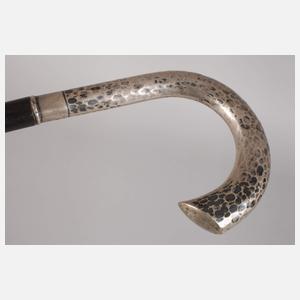Spazierstock Silber
