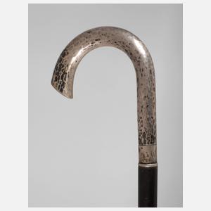 Spazierstock Silber