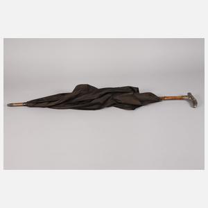 Schirm mit Silbergriff