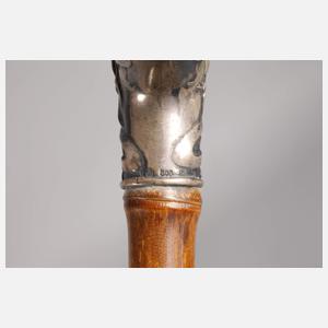 Schirm mit Silbergriff