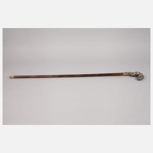 Spazierstock Silber
