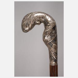 Spazierstock Silber