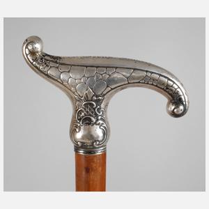 Spazierstock Silber