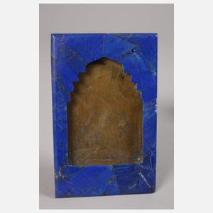 Drei Tischbilderrahmen Lapislazuli