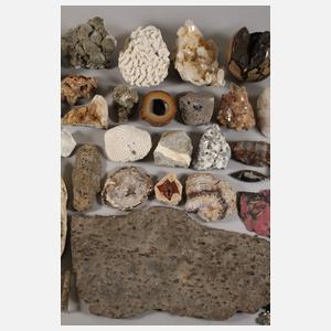 Kleine Gesteinssammlung