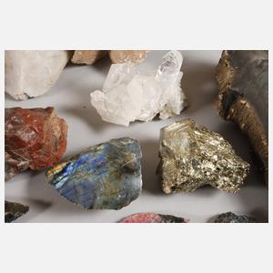 Kleine Gesteinssammlung