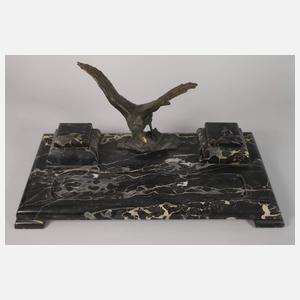 Monumentale Schreibtischgarnitur