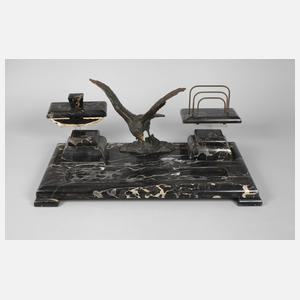 Monumentale Schreibtischgarnitur