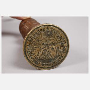 Geschnitzte Petschaft