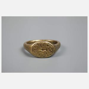 Hebräischer Siegelring