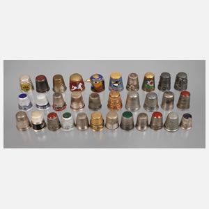 Konvolut Fingerhüte