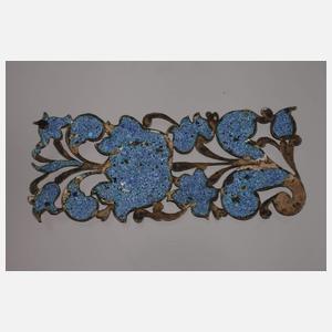 Zierbeschlag Emaille