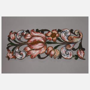 Zierbeschlag Emaille