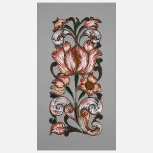 Zierbeschlag Emaille