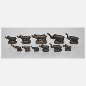 Konvolut Opiumgewichte