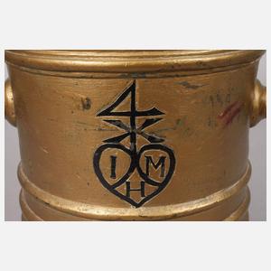 Großer barocker Mörser